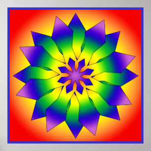 Affiches Flocon de neige 4444