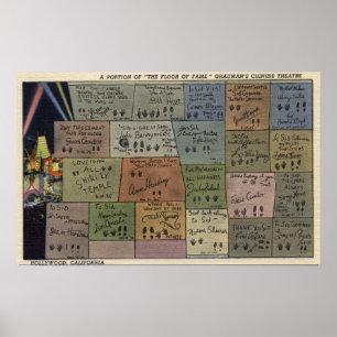 Affiches Floor of Fame, Théâtre chinois de Grauman