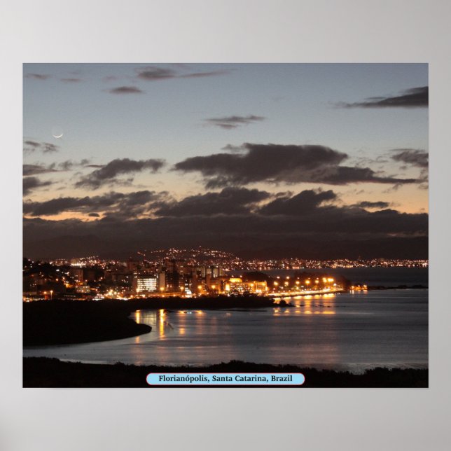 Affiches Florianópolis, Père Noël Catarina, Brésil (Devant)