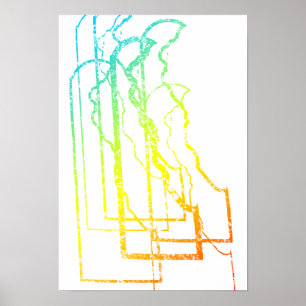 Affiches flou de fierté