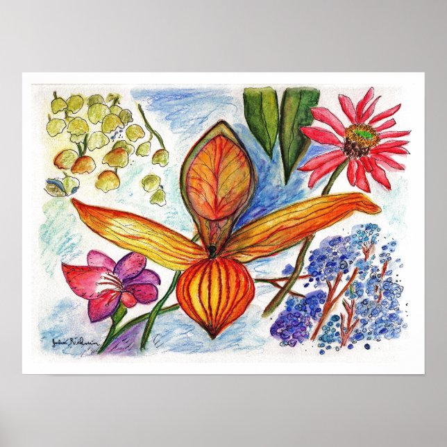Affiches Flower 73-09 (Devant)