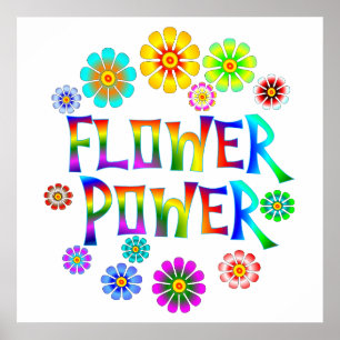 AFFICHES FLOWER POWER