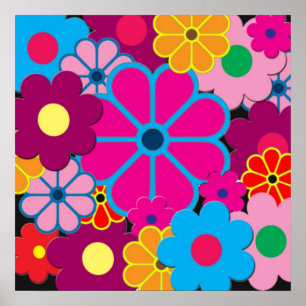 Affiches flower power