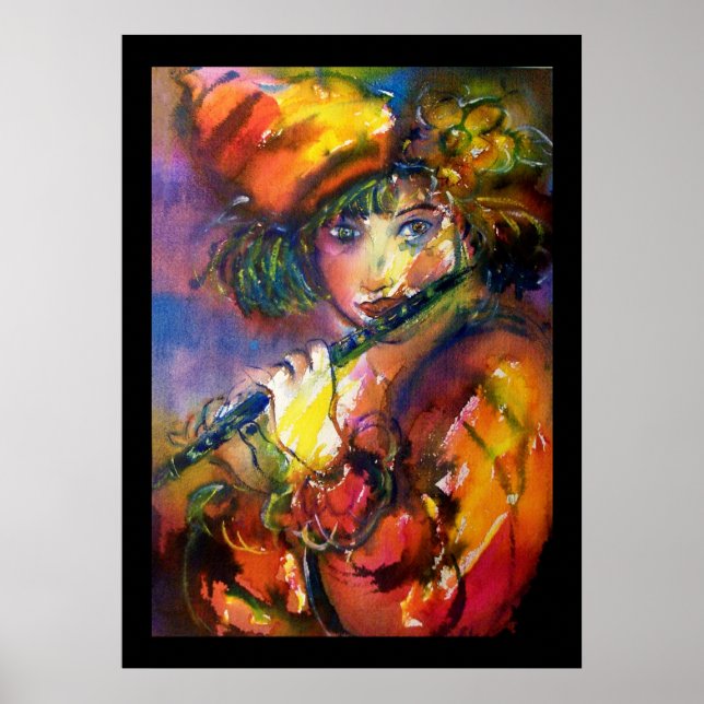 AFFICHES FLUTISTE (Devant)