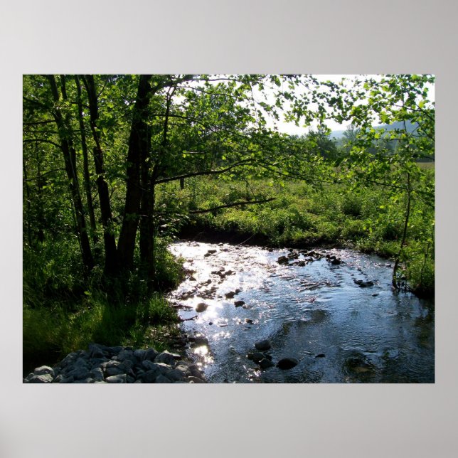 Affiches Flux à Cades Cove (Devant)