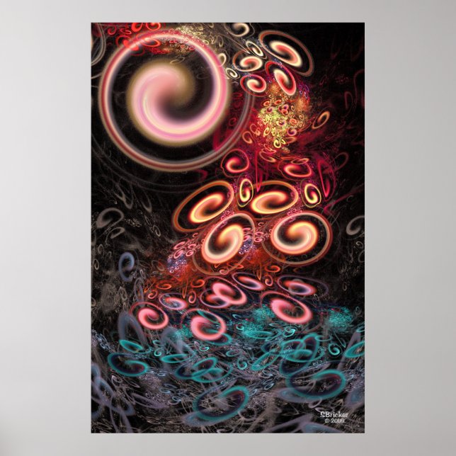 Affiches 'Flux de la conscience' (Devant)