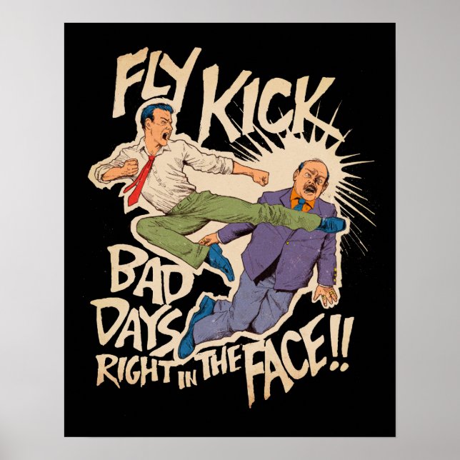 Affiches Fly Kick (Devant)