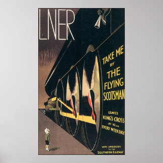 Affiches Flying Scotsman Liner
