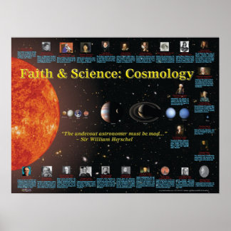 Affiches Foi et science : Cosmologie