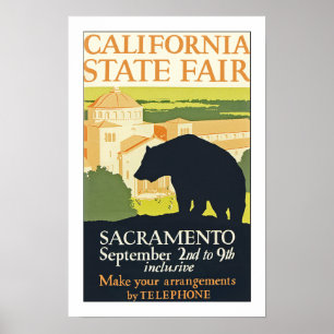 Affiches Foire nationale de Californie
