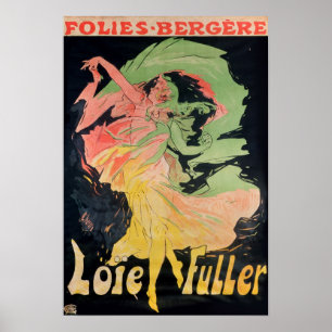 Affiches Folies Bergeres : Loie plus plein, France
