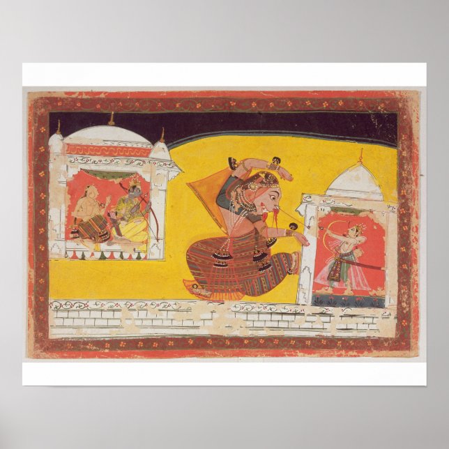 Affiches Folio 27 Laksmama coupe le nez de Surpanakha, pour (Devant)