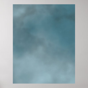 Affiches FOND PHOTO COMPACT - Ciel sombre et brumeux