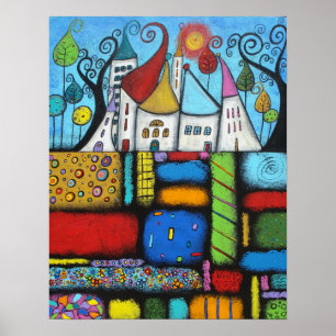 Affiches Fondé sur le bonheur