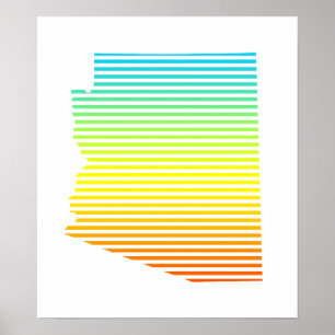 Affiches fondu de refroidissement arizona
