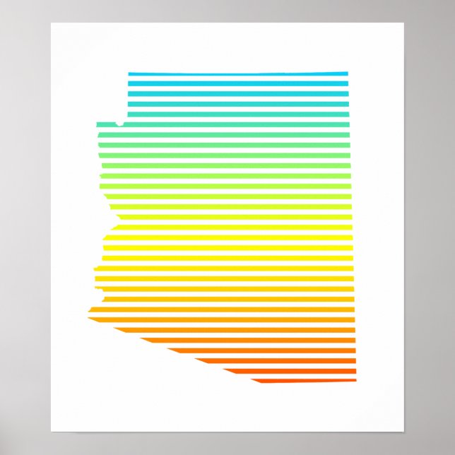Affiches fondu de refroidissement arizona (Devant)