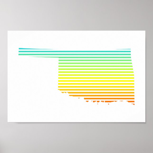 Affiches fondu de refroidissement de l'oklahoma (Devant)