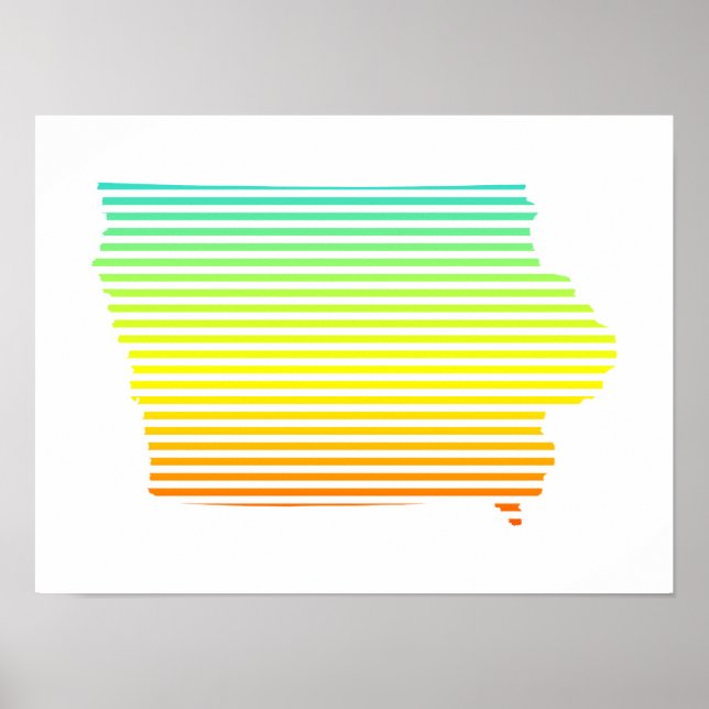 Affiches fondu de refroidissement iowa (Devant)