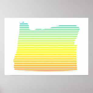Affiches fondu de refroidissement oregon