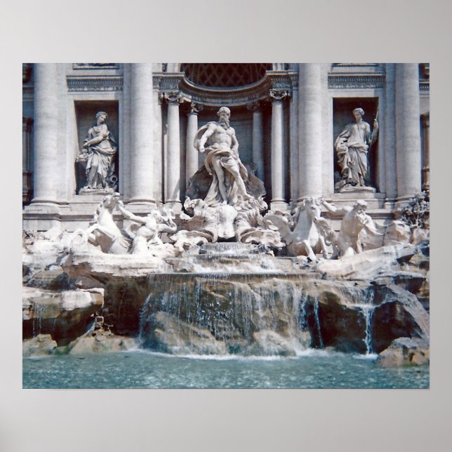 Affiches Fontaine de Trevi (Devant)