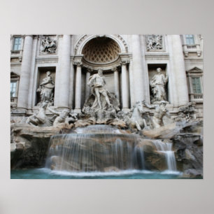 Affiches Fontaine de Trevi Rome