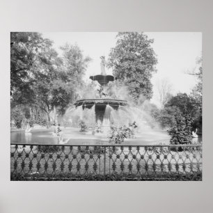 Affiches Fontaine du parc Forsyth