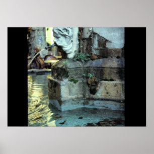 Affiches Fontaine romaine, Aix-en-Provence, France