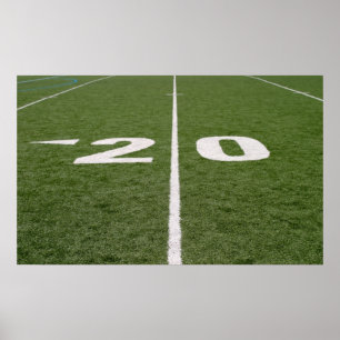 Affiches Football Field Twenty Canvas