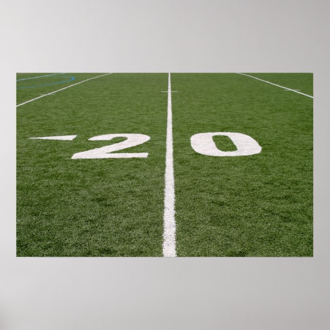 Affiches Football Field Twenty Canvas (Devant)