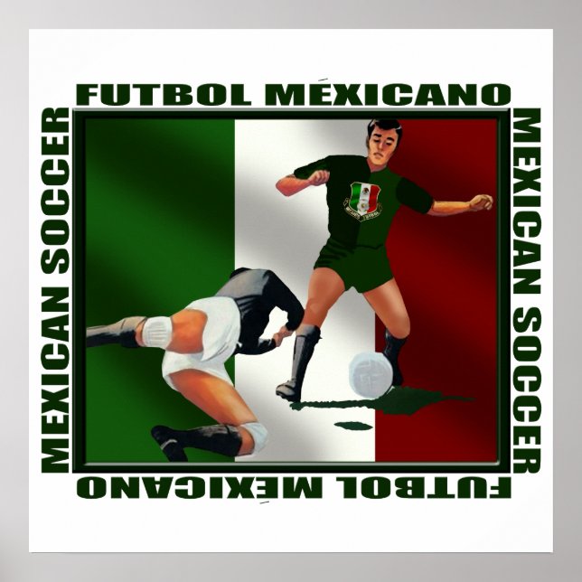 Affiches Football mexicain (Devant)