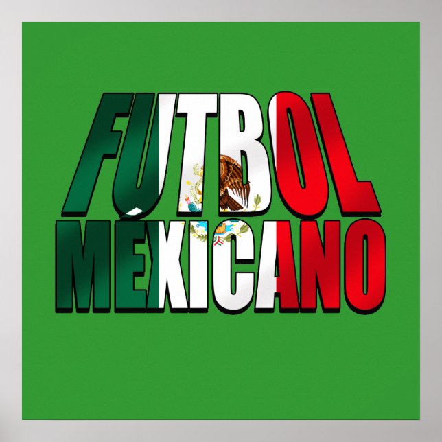 Affiches Football Mexicano - Amateurs de football Mexique l (Devant)