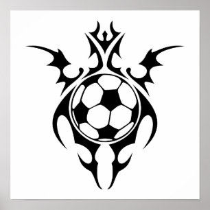 Affiches football tribal