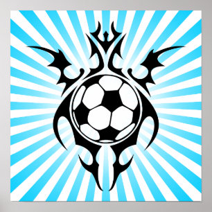 Affiches football tribal