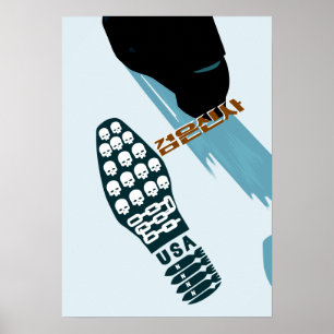 Affiches Footprint of Death