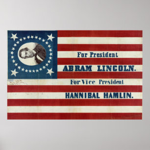 Affiches For President - Abram Lincoln