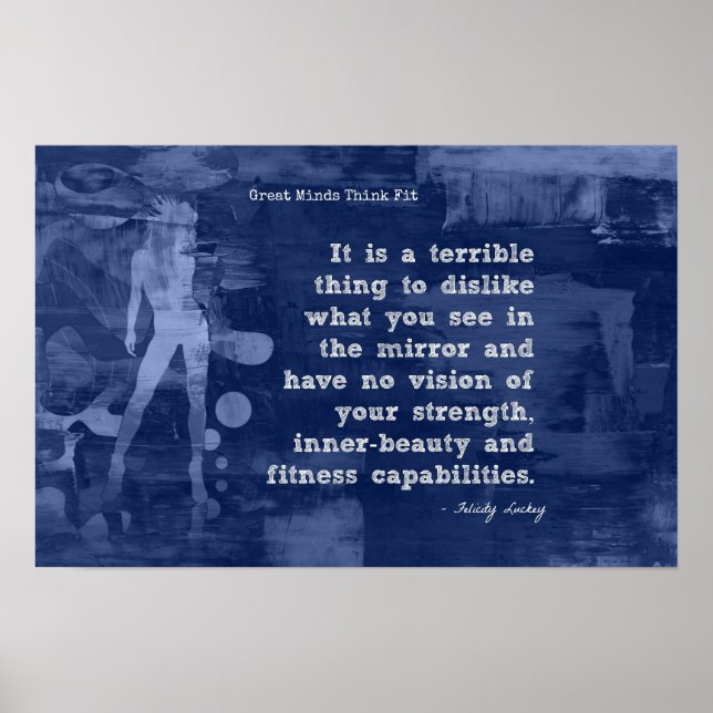 Affiches Force et beauté intérieure ! (Devant)