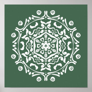 Affiches  Forest Mandala