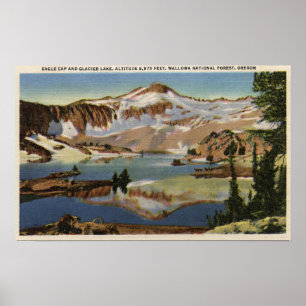 Affiches Forêt nationale de Wallowa, OU