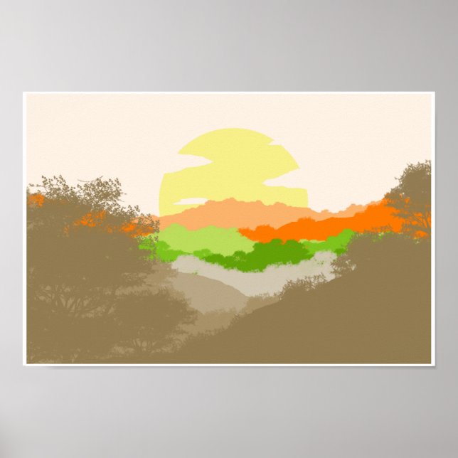 Affiches Forêt sèche (Devant)