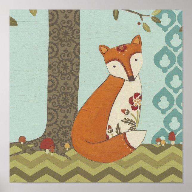 Affiches Forêt Whimsy III (Devant)