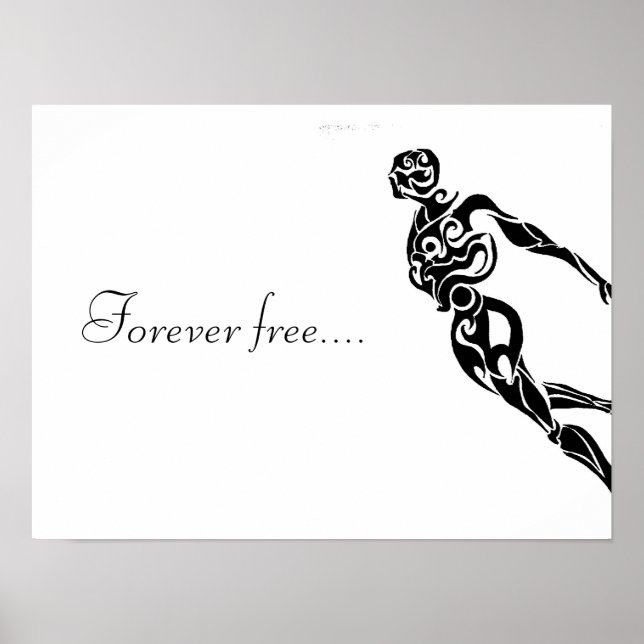Affiches Forever free (Devant)
