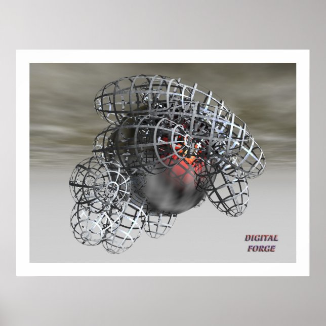 Affiches Forge numérique 10 (Devant)