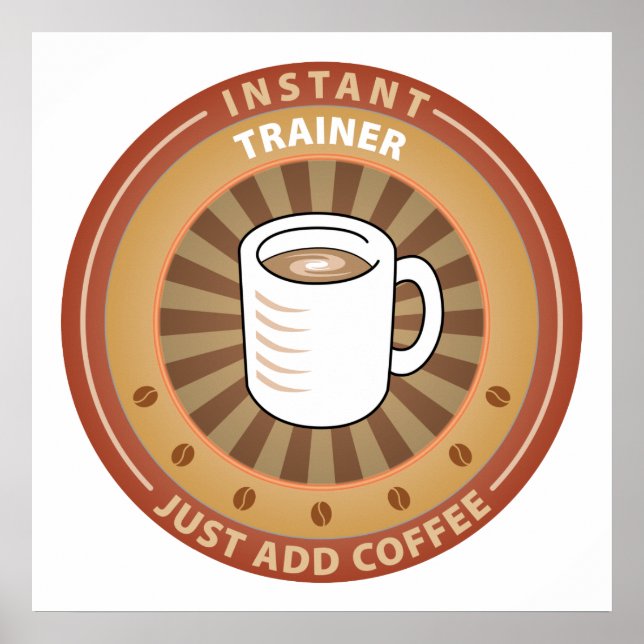 Affiches Formateur instantané (Devant)