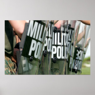 Affiches Formation de répression des émeutes