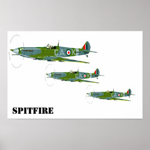 Affiches Formation de Spitfire