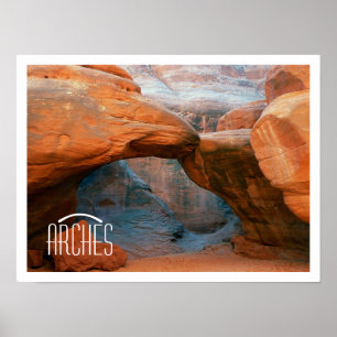 Affiches Formations rocheuses du parc national Arches