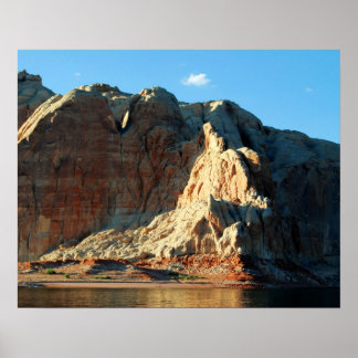 Affiches Formations rocheuses sur le lac Powell en Arizona 
