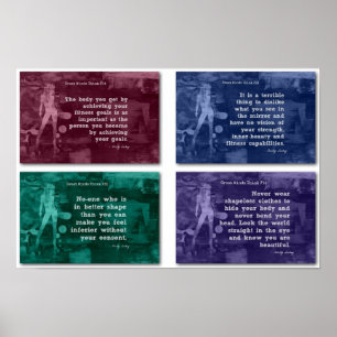 Affiches Forme physique pour la confiance et