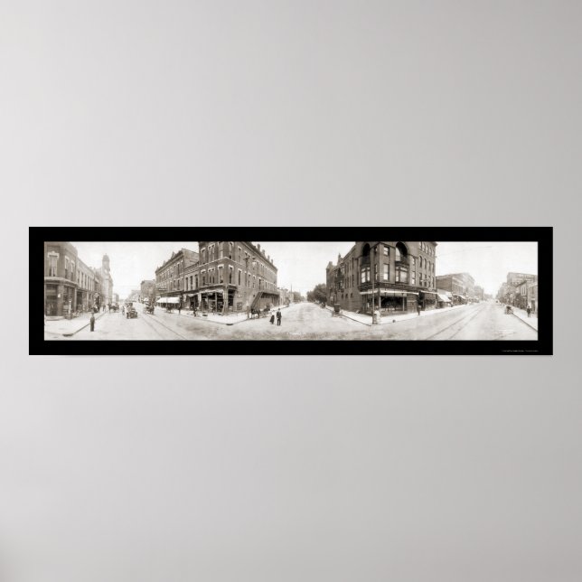 Affiches Fort Dodge, IA Photo 1907 (Devant)