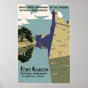 Affiches Fort Marion Floride